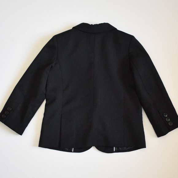 Zara Baby Boy Tailored Collection Extra Fine Wool Black Blazer 18-24 Months - Picture 5 of 7